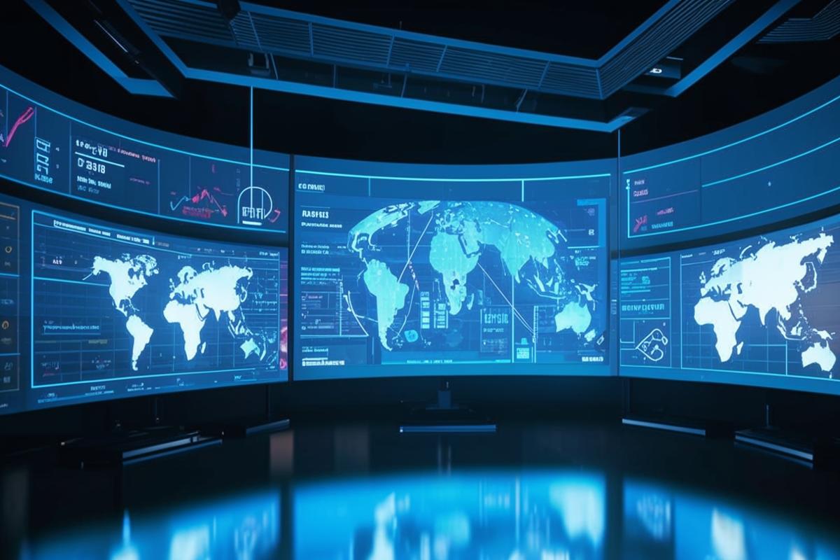 AI managing smart logistics and routing