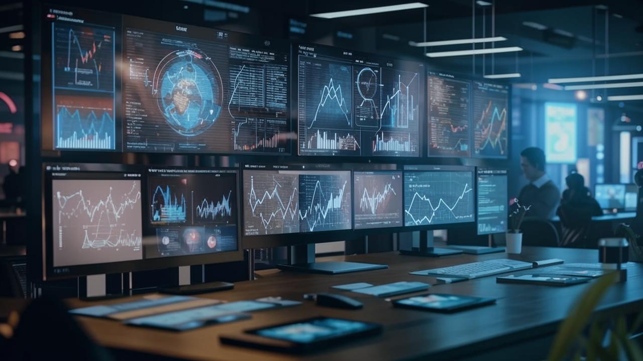 AI generating reports automatically on a dashboard