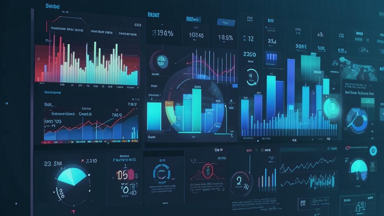Forecasting dashboard with data overlays